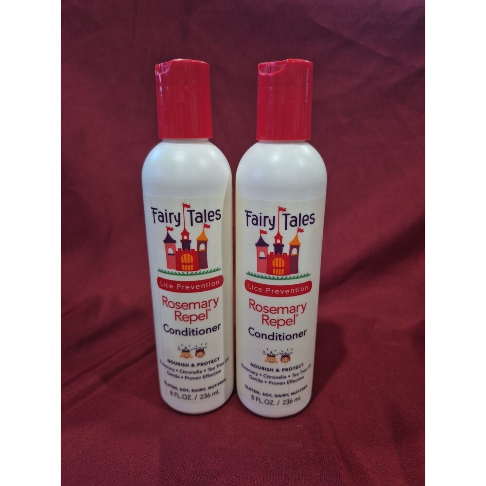 NEW Fairy Tales Rosemary Repel Conditioner Lot of 2 - Lice Prevention School
